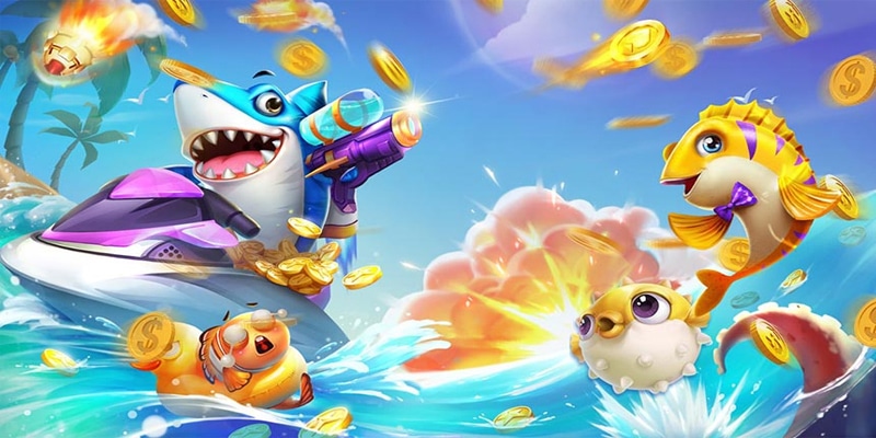 Đồ họa đẹp nhưng rất mượt là ưu thế của game bắn cá GO99